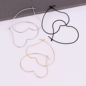 Open Heart Fashion Earrings